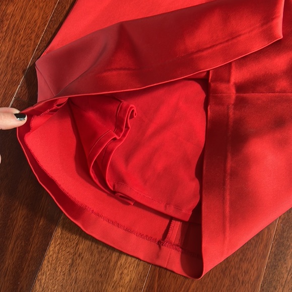 Red vintage style evening prom gown size 2 - Picture 4 of 9